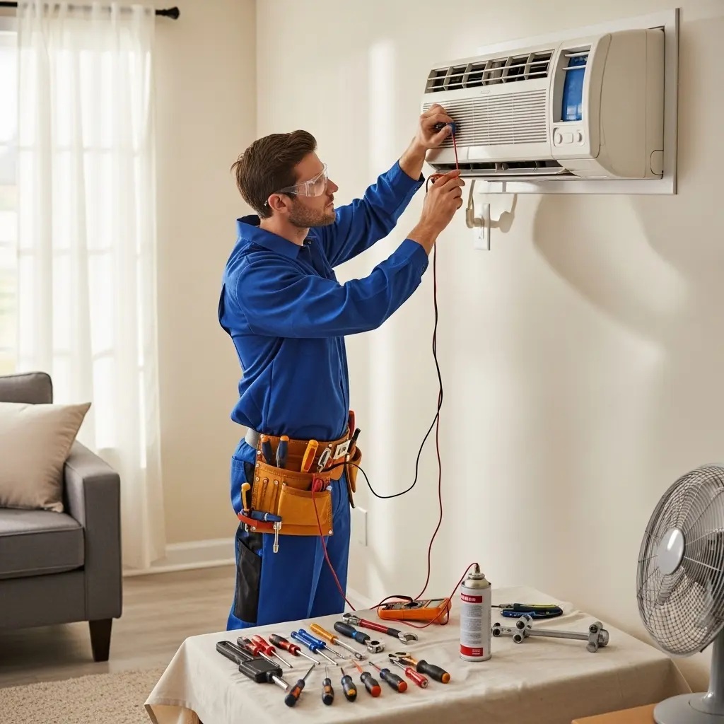 Nallıhan Bosch Bosch klima gaz dolumu ve bakım – Enerji verimliliği artırıldı. - Teknik servis örneği